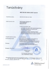 MSZ EN ISO 3834-2:2006